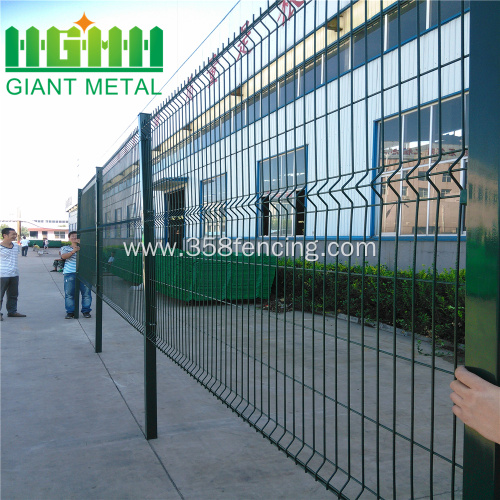 ISO 9001 PVC Coated Galvanized Folding Welded Fence